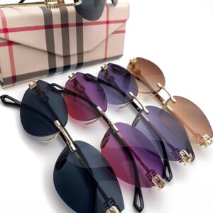 Gafas Fashion Estilo Miu Miu – Set de 3 Piezas para Mujer