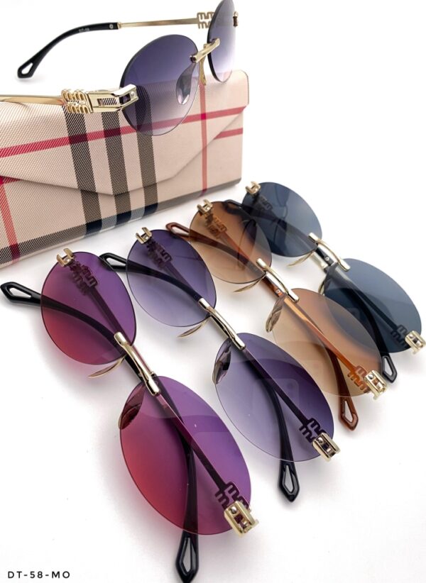"Set Oval Luxe – Gafas Fashion Estilo Miu Miu (3 Piezas)"