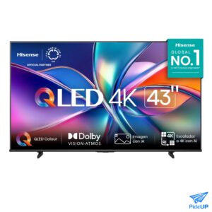 Televisor Hisense 43” QLED 4K UHD Smart TV